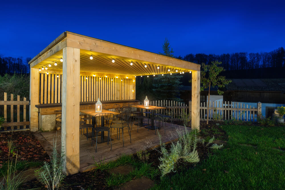 custom backyard gazebo deisgn