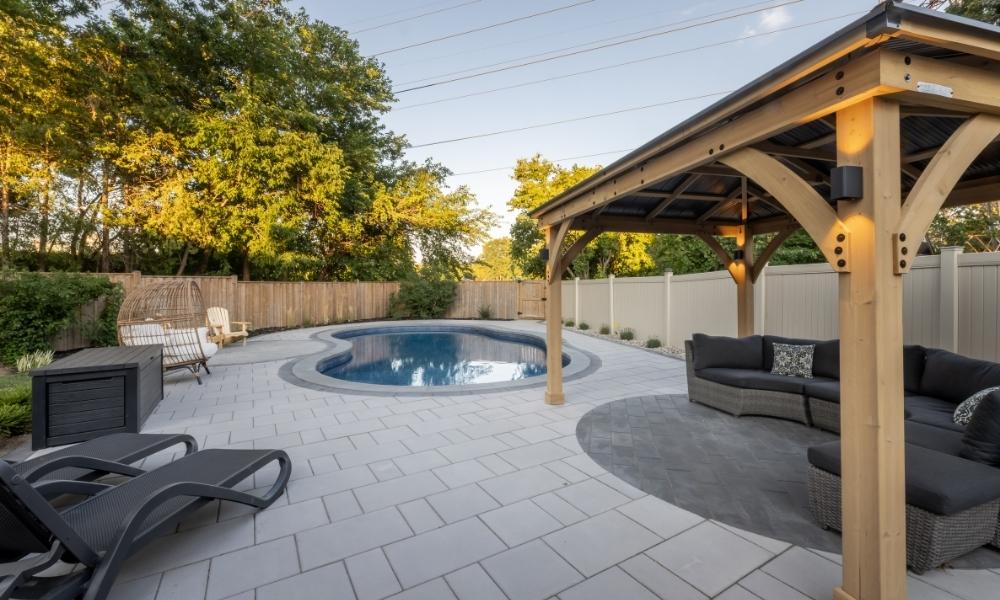 gazebo pool toronto custom